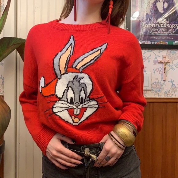 Hm Bugs Bunny Santa Christmas Sweater 